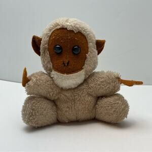 Vintage Dakin 1976 Monkey Chimp Stuffed Animal Plush 6”